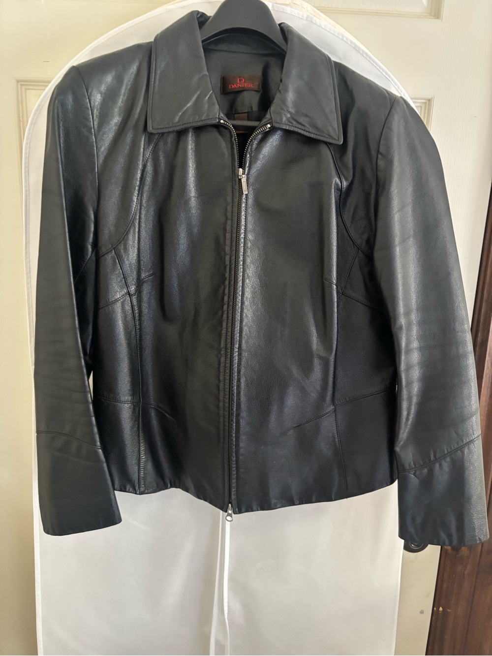 Danier Black Leather Jacket